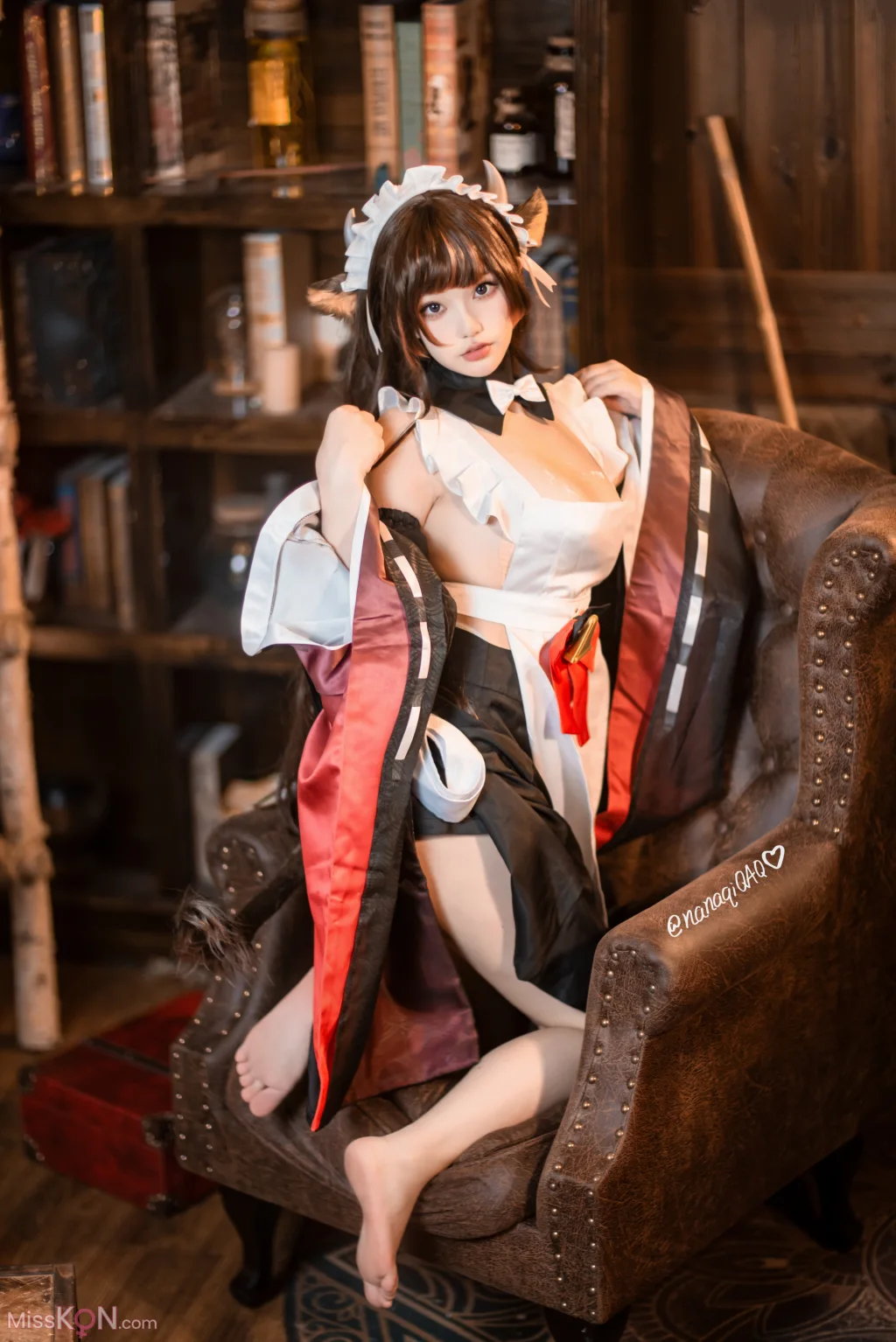 Coser@七七娜娜子_ 樫野牛牛女仆