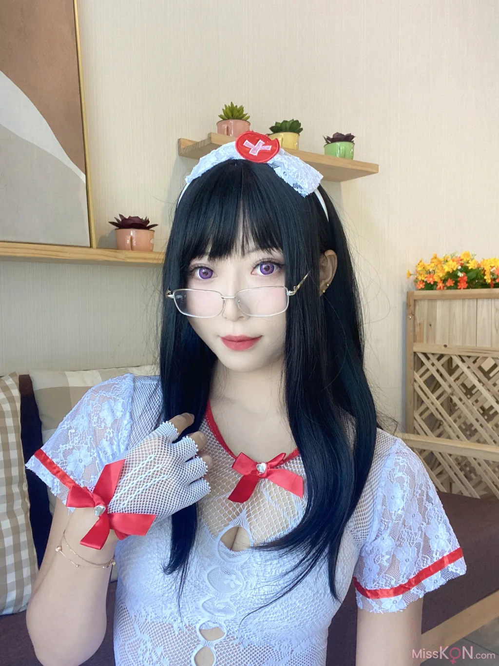 Coser@Money冷冷_ 白网护士套