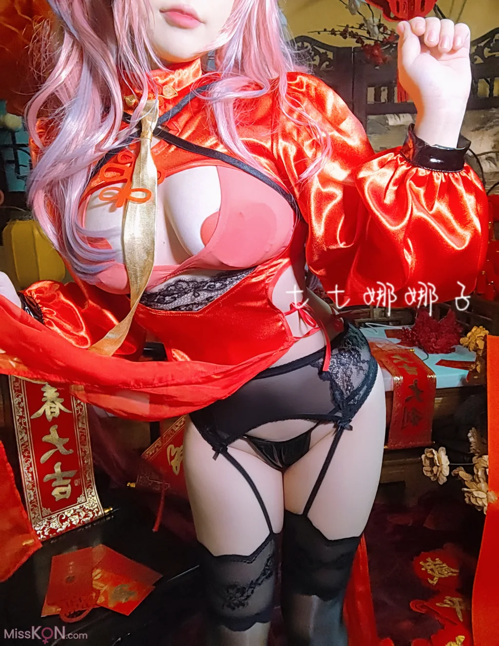 Coser@七七娜娜子_ 布莱默顿新春旗袍