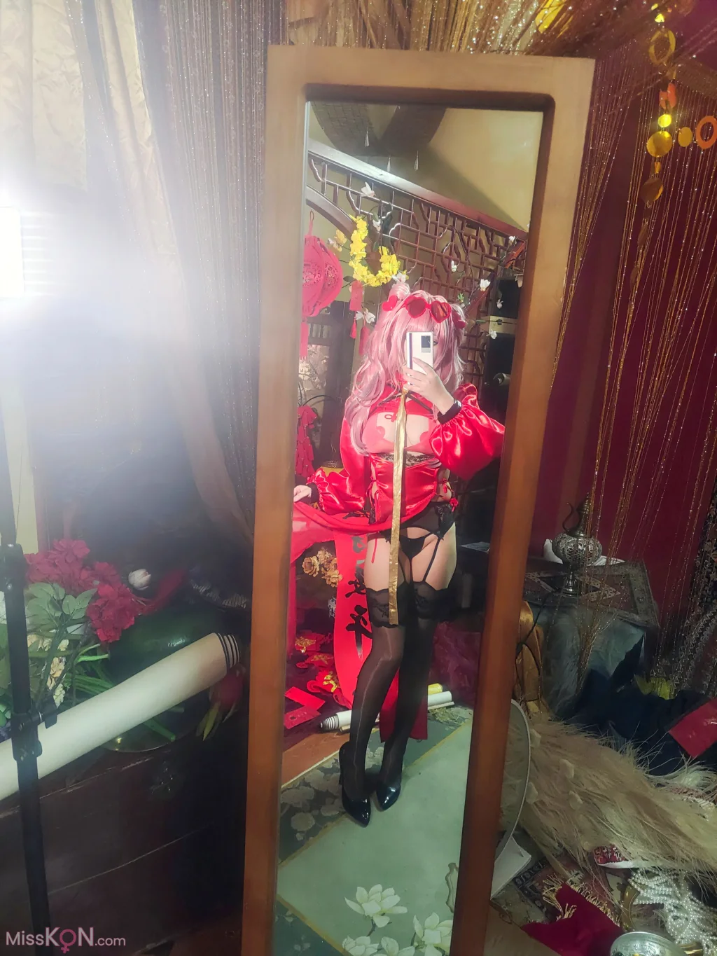 Coser@七七娜娜子_ 布莱默顿新春旗袍