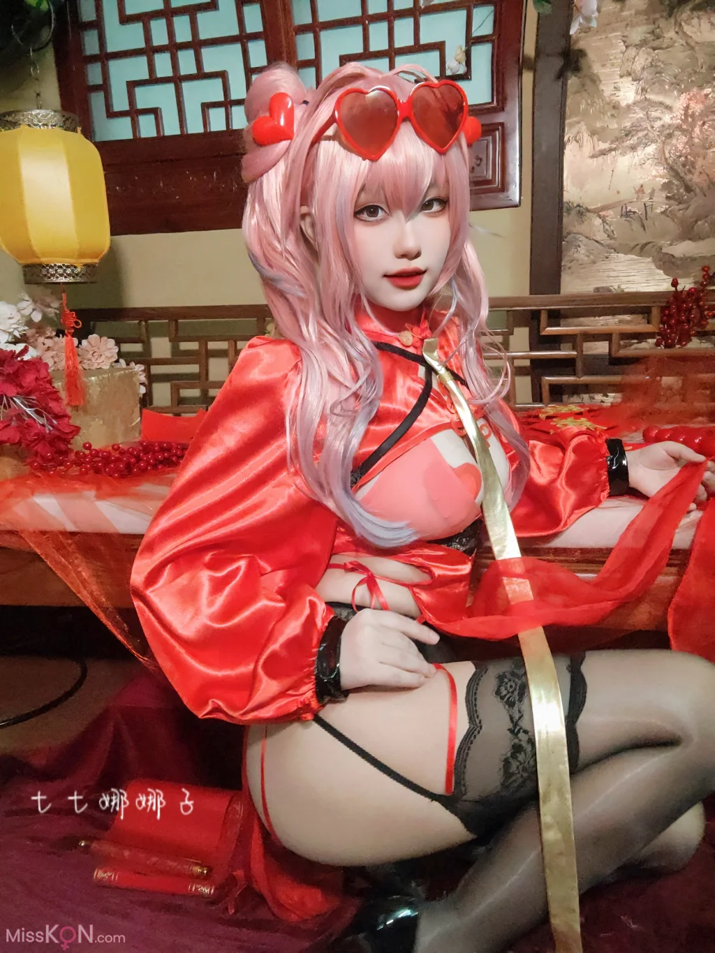 Coser@七七娜娜子_ 布莱默顿新春旗袍