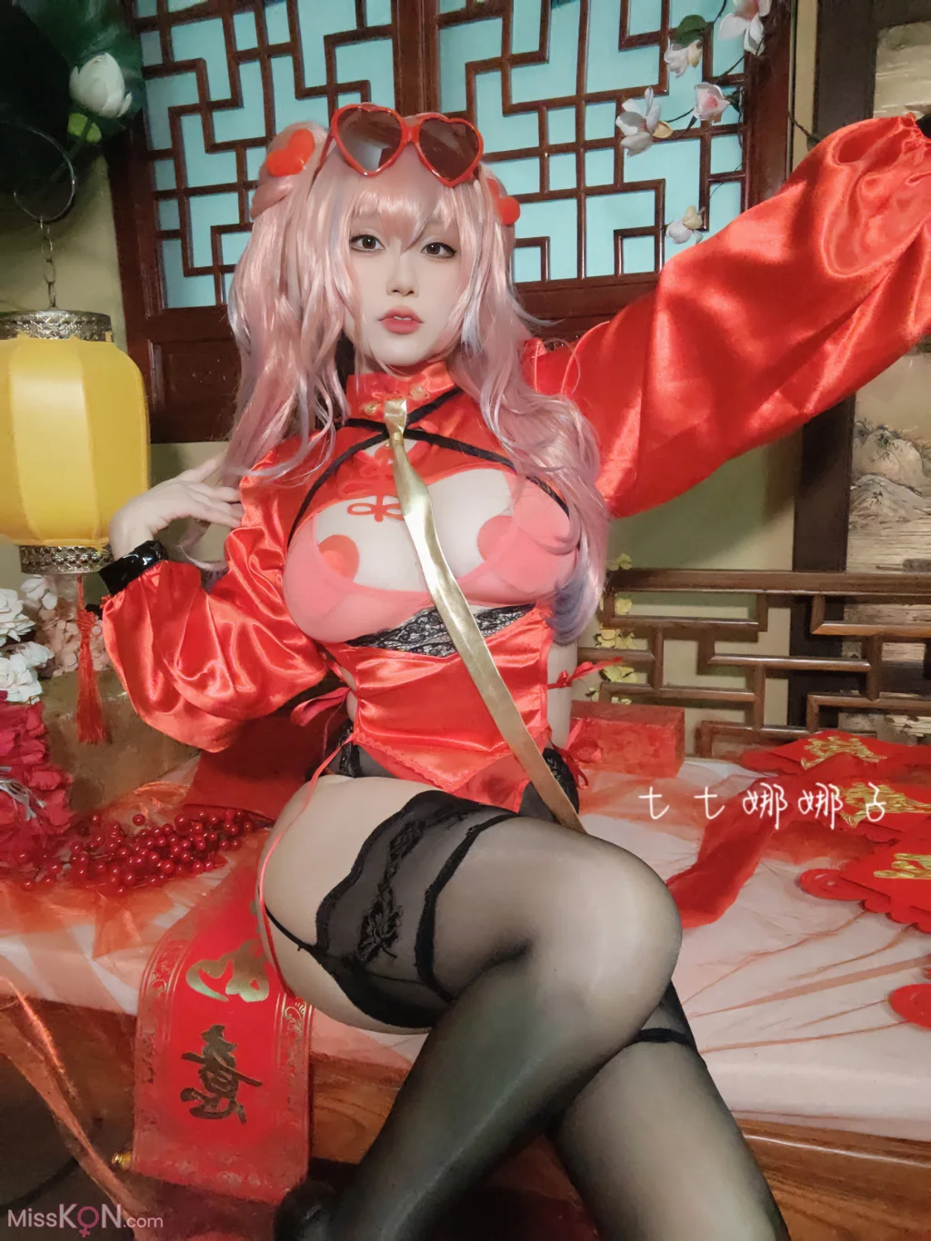 Coser@七七娜娜子_ 布莱默顿新春旗袍