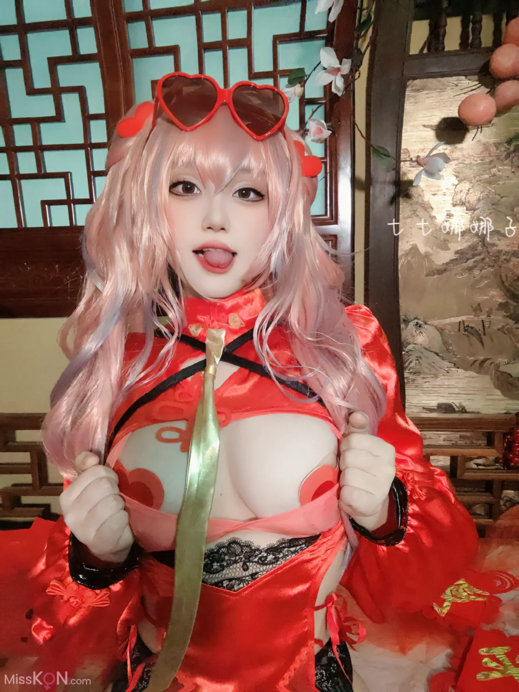 Coser@七七娜娜子_ 布莱默顿新春旗袍
