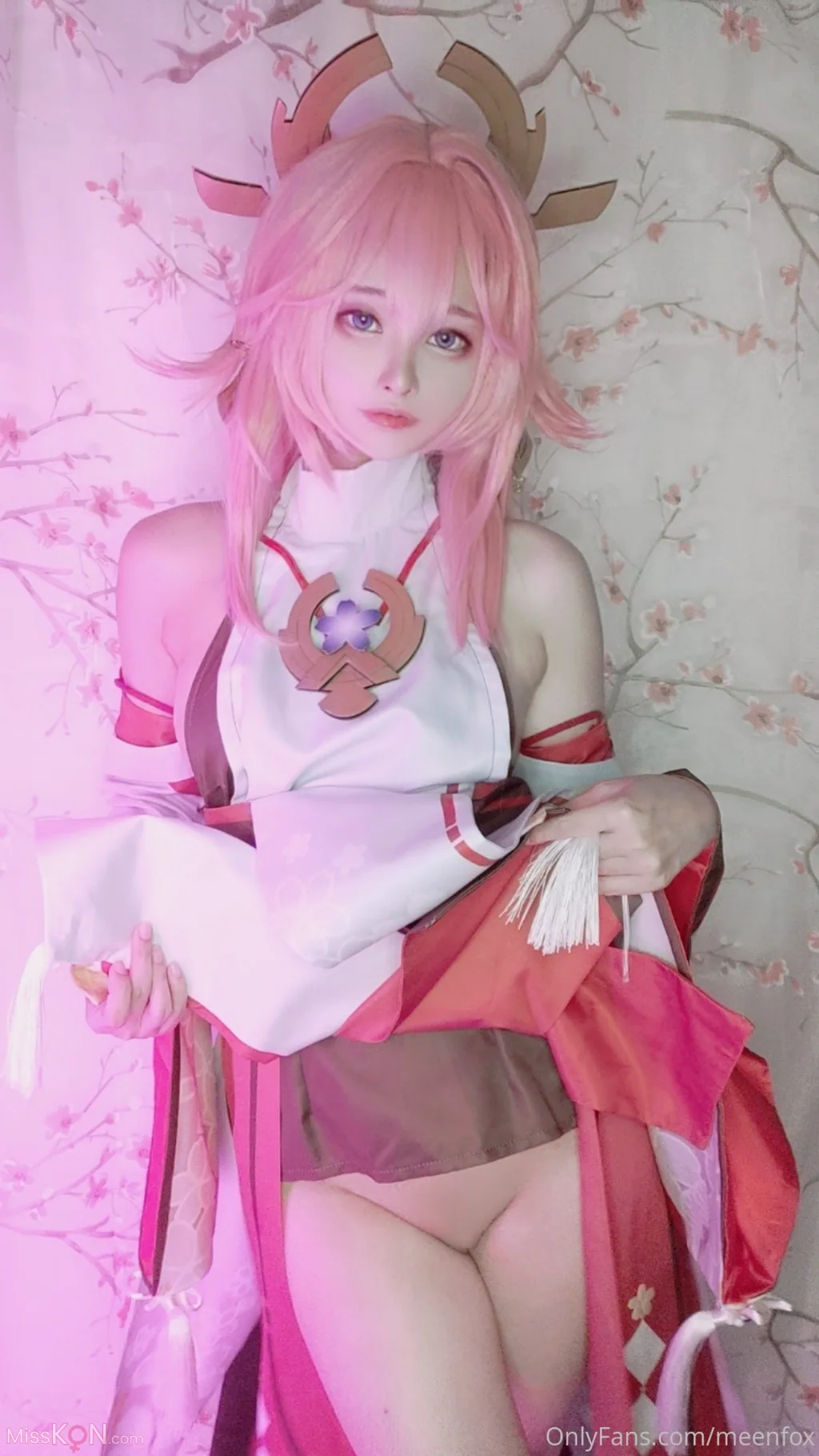 Coser@MeenFox_ Genshin Impact – 八重巫女&五郎