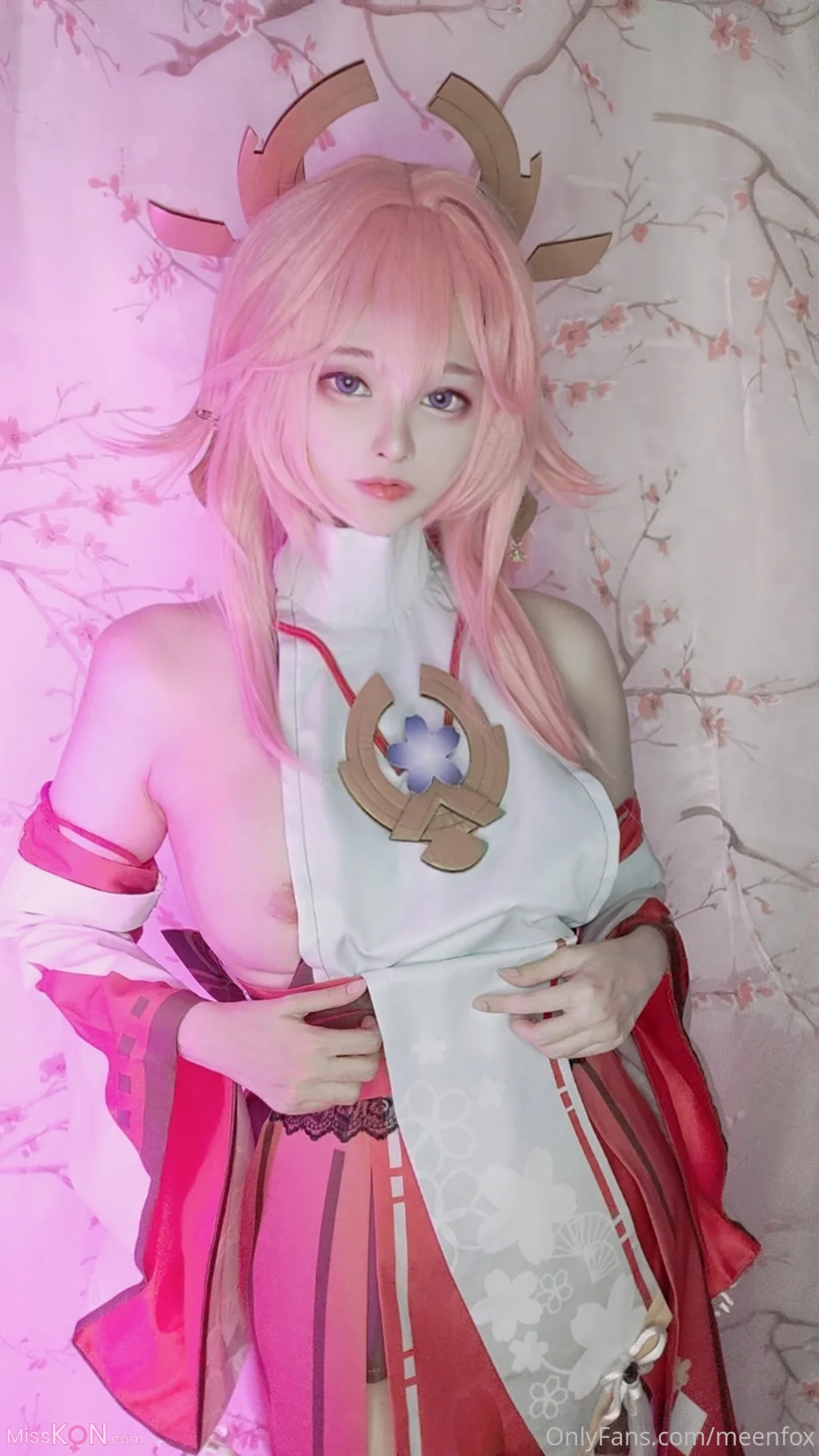 Coser@MeenFox_ Genshin Impact – 八重巫女&五郎