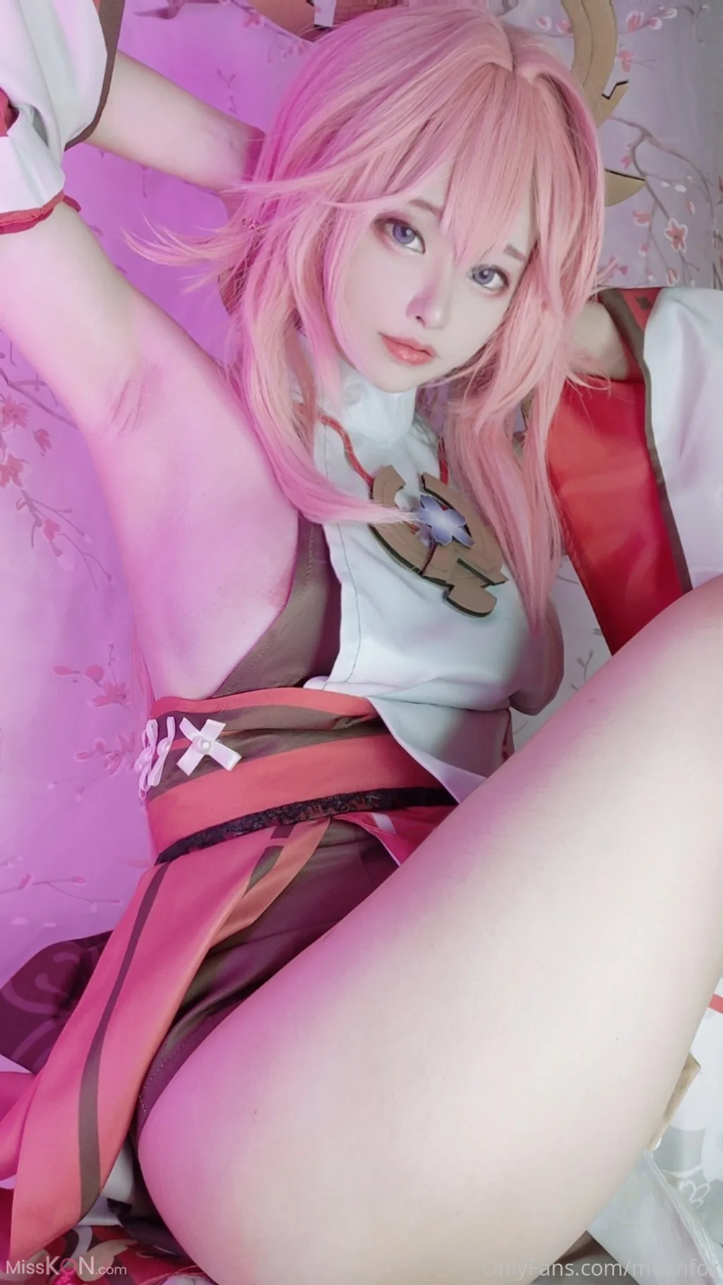 Coser@MeenFox_ Genshin Impact – 八重巫女&五郎