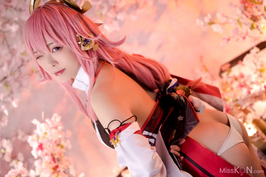 Coser@Rizuna_ Yae Zakura (Houkai Impact 3) 6 Coser@Rizuna_ Yae Zakura (Houkai Impact 3)