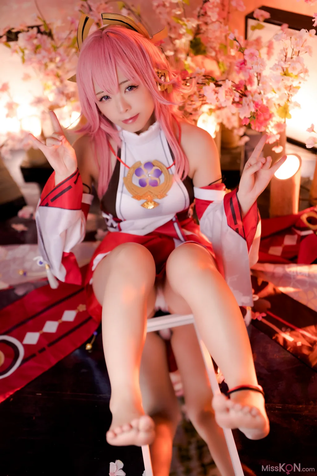 Coser@Rizuna_ Yae Zakura (Houkai Impact 3) 15 Coser@Rizuna_ Yae Zakura (Houkai Impact 3)