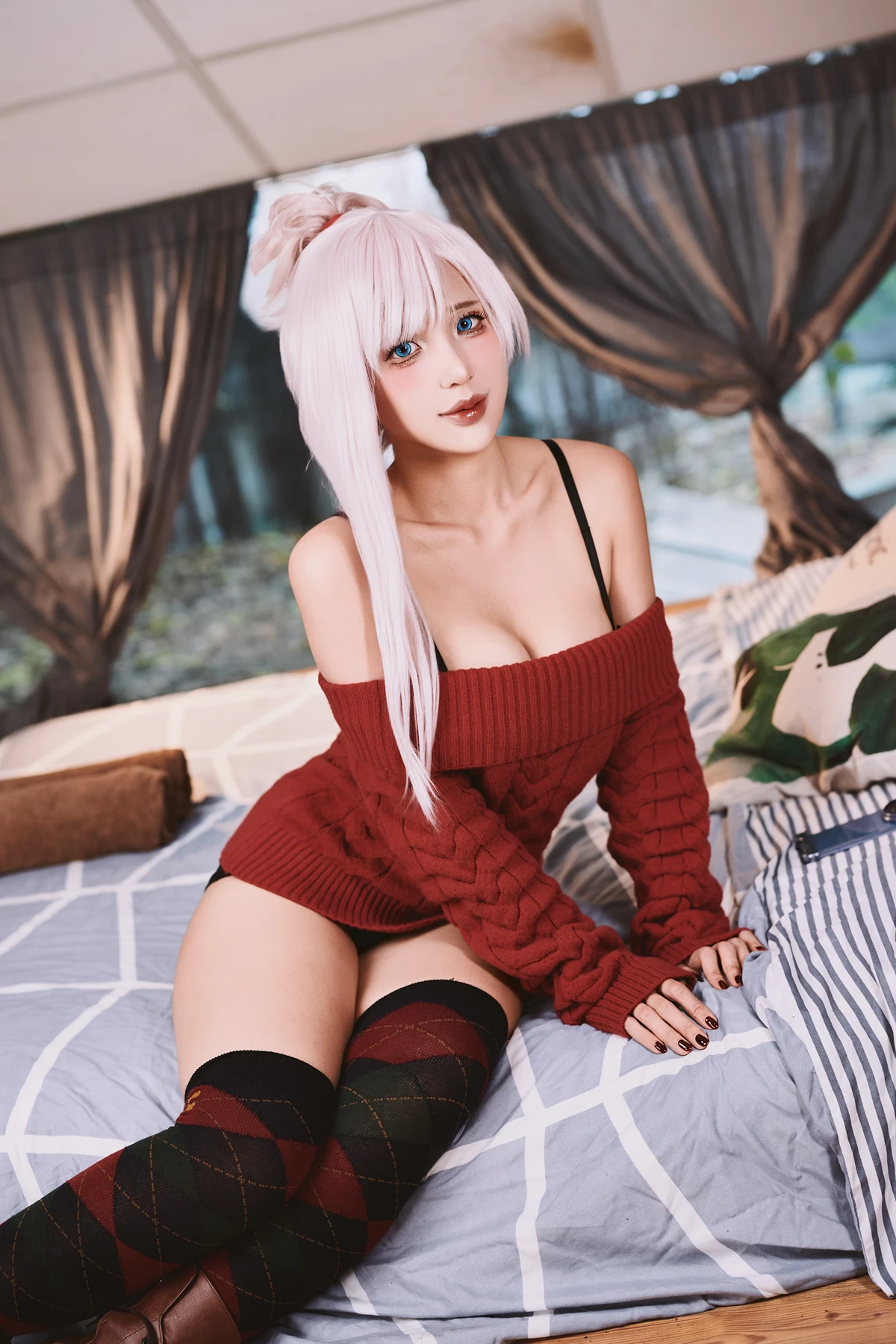 Cosplay PuyPuy – 家庭主妇武藏