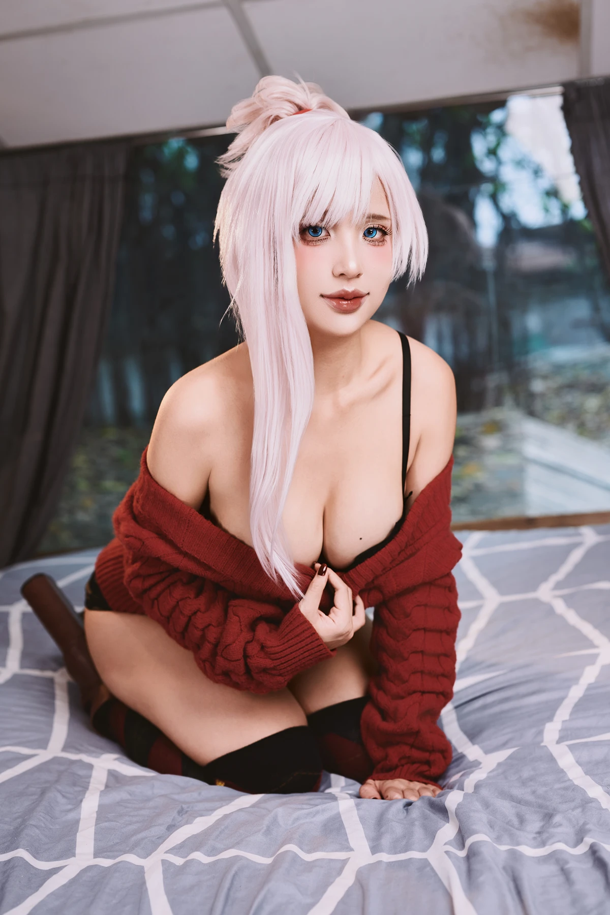 Cosplay PuyPuy – 家庭主妇武藏