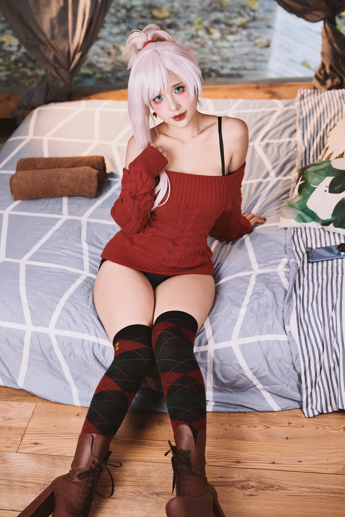 Cosplay PuyPuy – 家庭主妇武藏