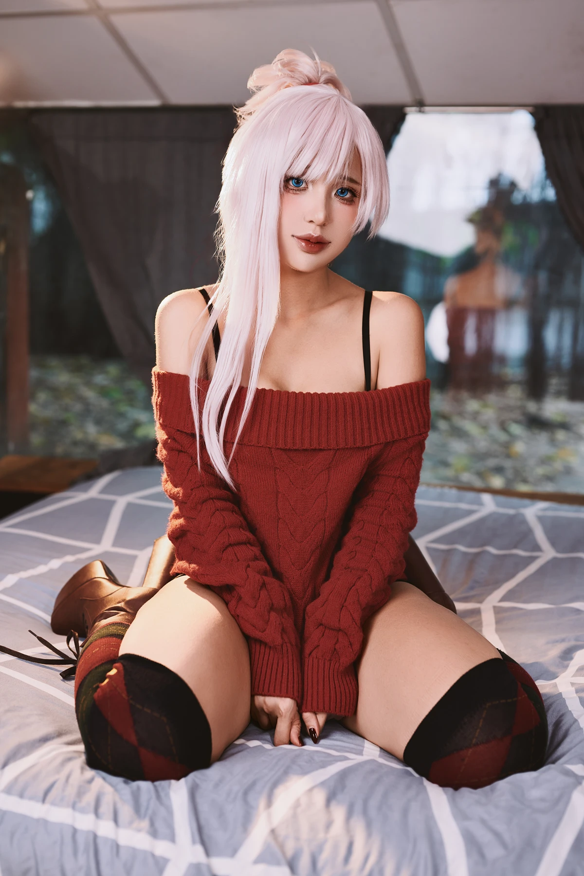 Cosplay PuyPuy – 家庭主妇武藏