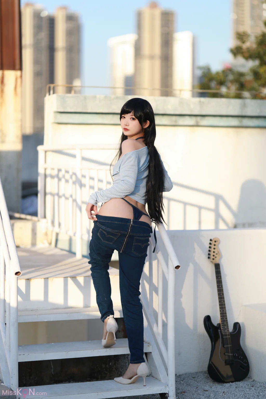 Coser@51酱_ 吉他牛仔裤