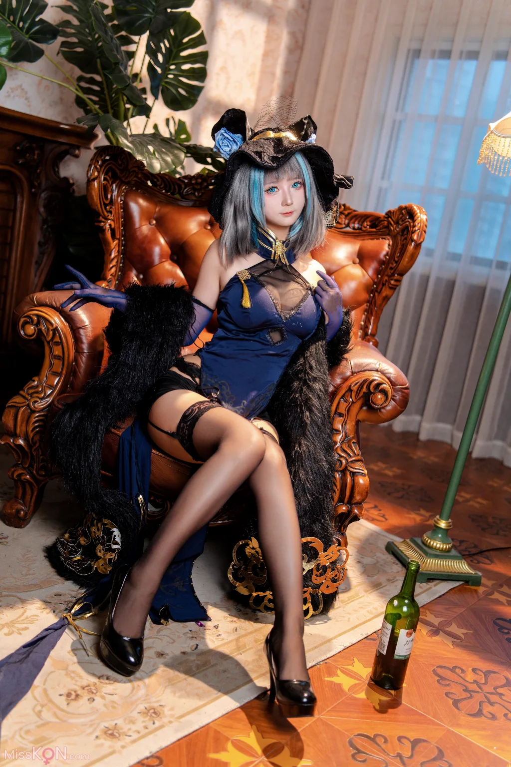 Coser@喜欢爱理吗_ 柴郡旗袍