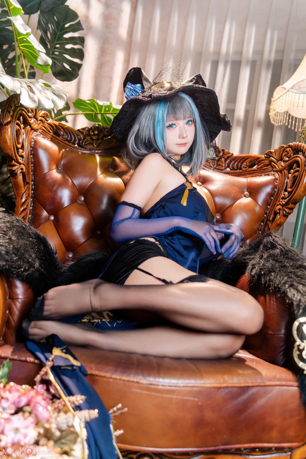 Coser@喜欢爱理吗_ 柴郡旗袍