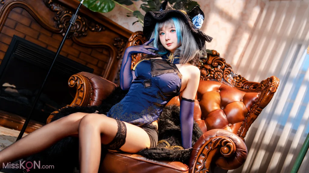 Coser@喜欢爱理吗_ 柴郡旗袍