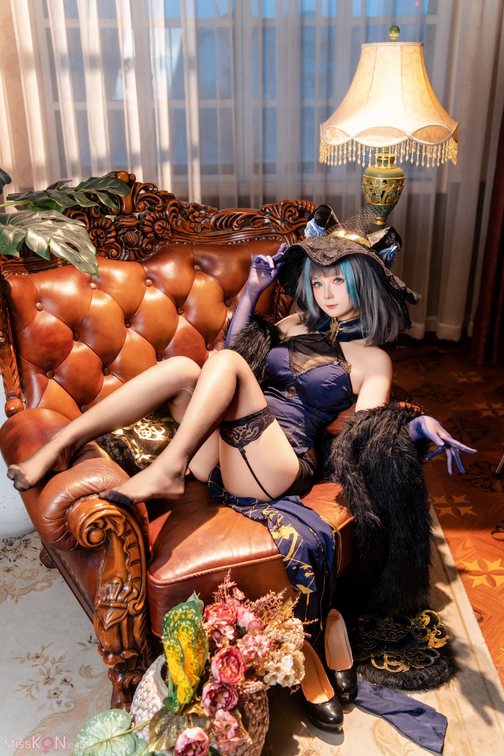 Coser@喜欢爱理吗_ 柴郡旗袍