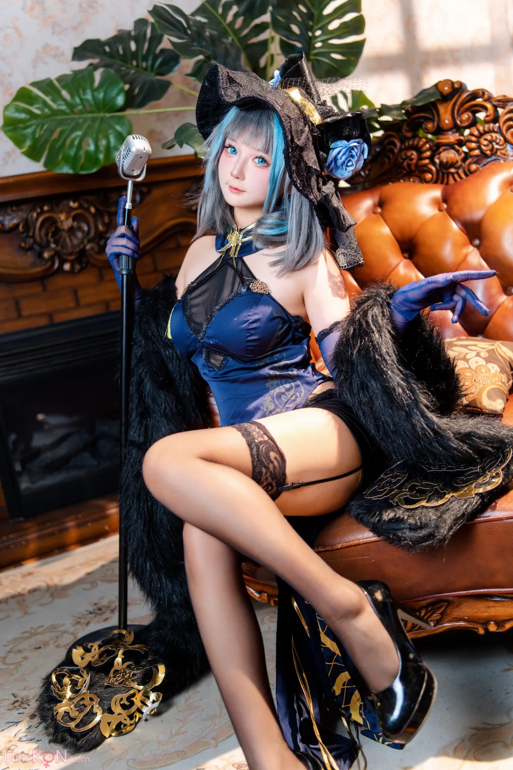 Coser@喜欢爱理吗_ 柴郡旗袍