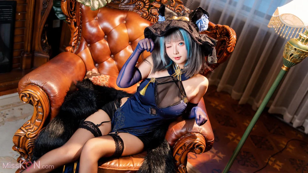 Coser@喜欢爱理吗_ 柴郡旗袍