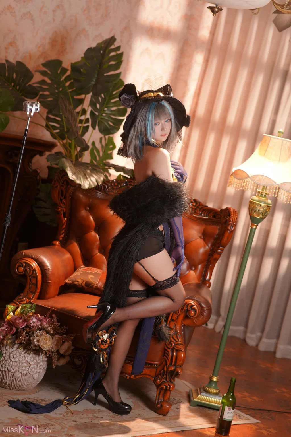 Coser@喜欢爱理吗_ 柴郡旗袍