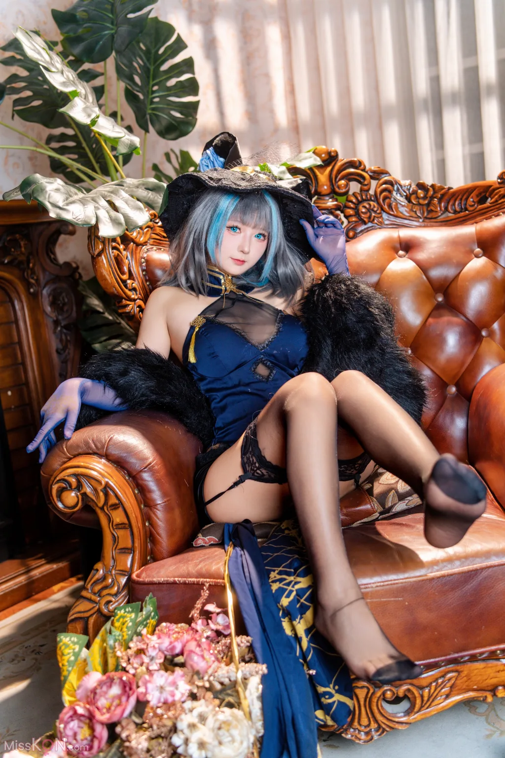 Coser@喜欢爱理吗_ 柴郡旗袍