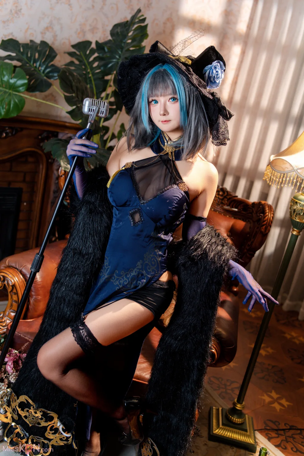 Coser@喜欢爱理吗_ 柴郡旗袍