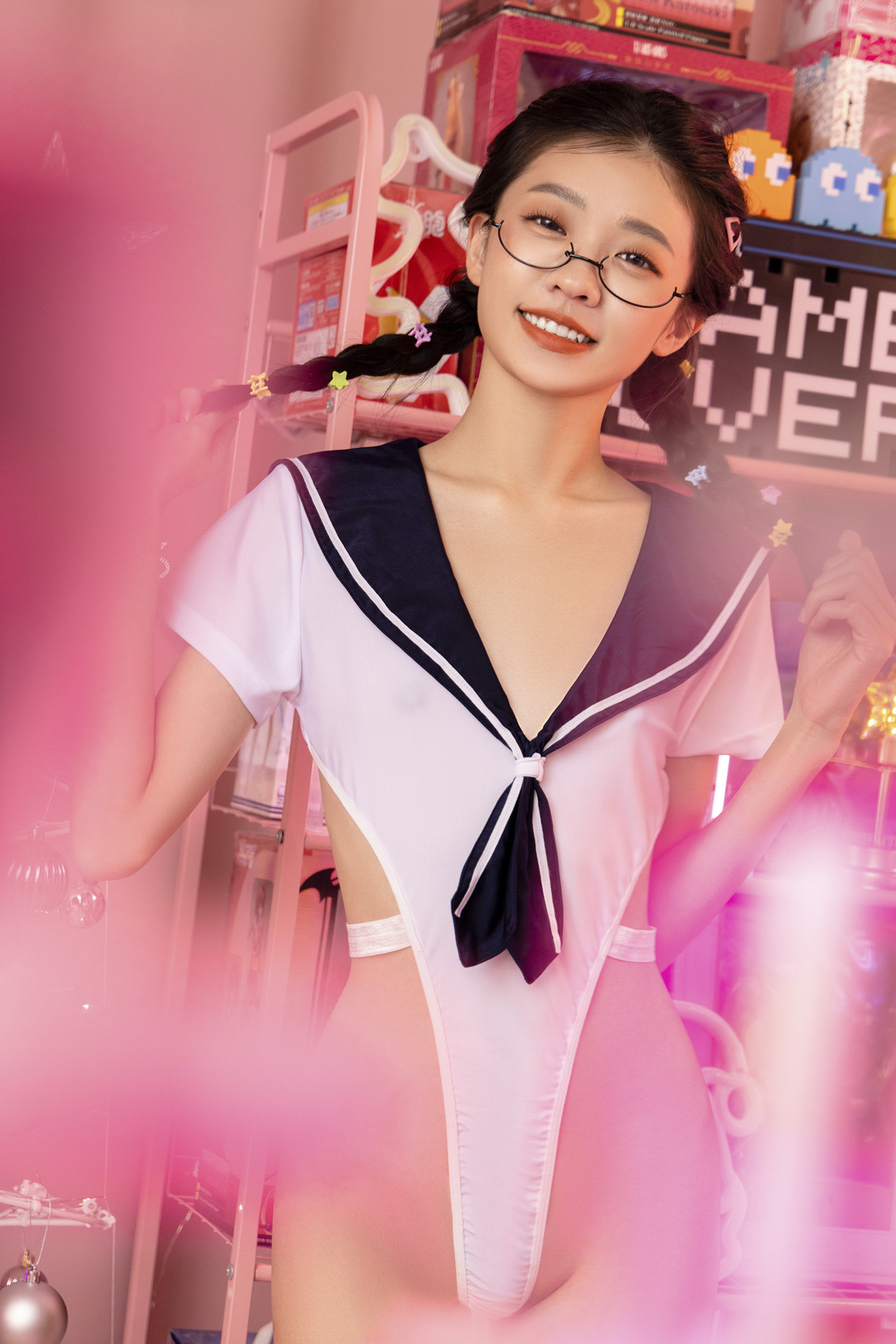 JVID 妍妍 Angel – 电竞少女-超可愛微乳美少女-第一次的性感開發 Set.02