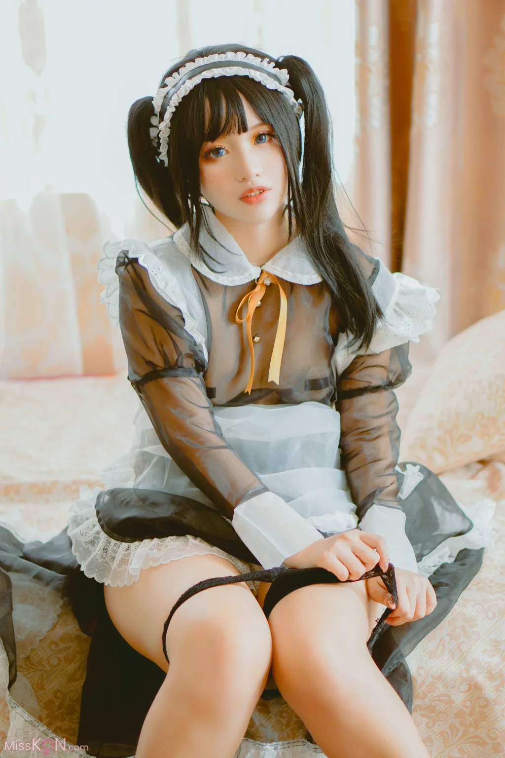 Coser@Chono Black_ Transparent Maid