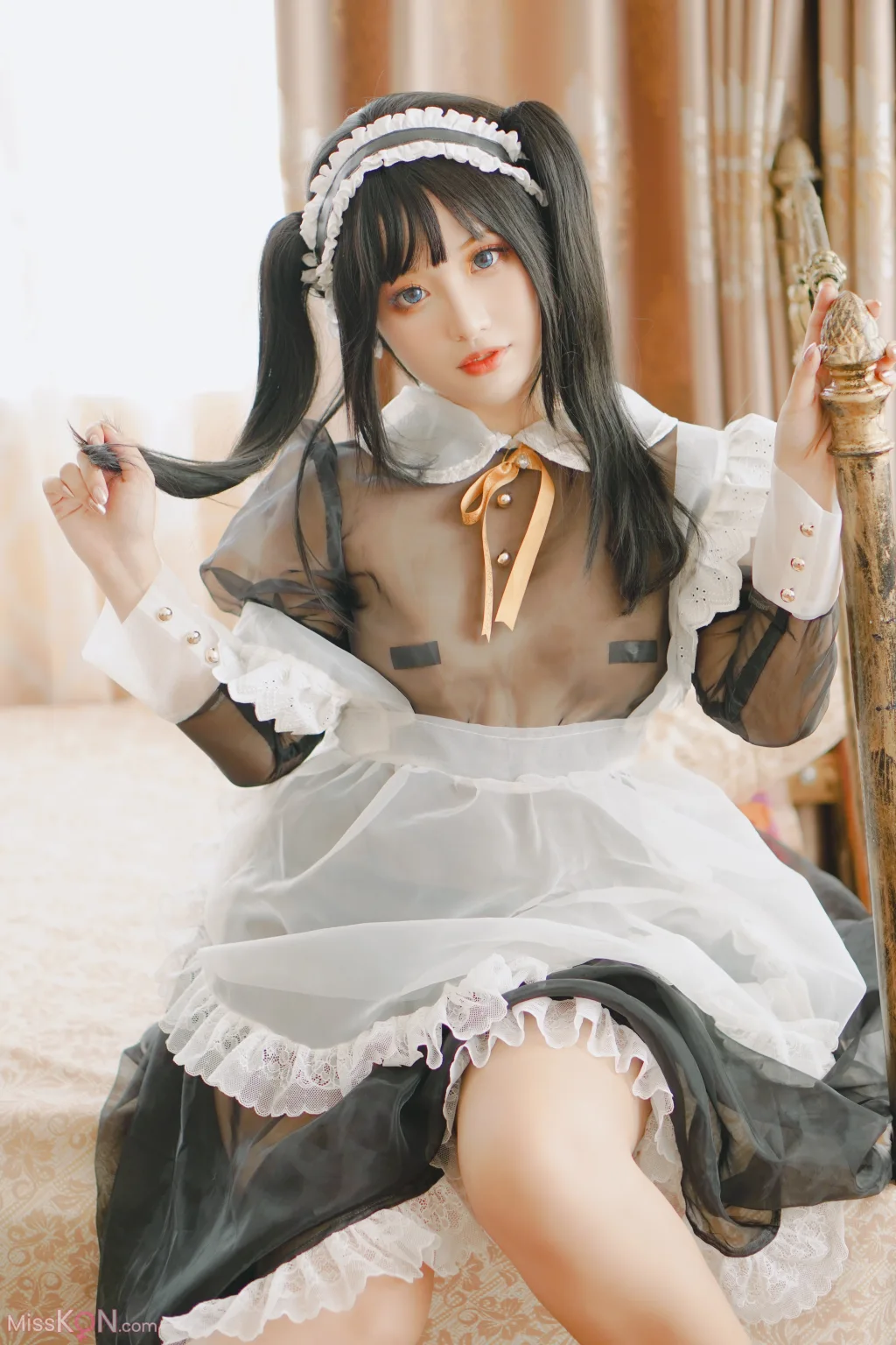 Coser@Chono Black_ Transparent Maid