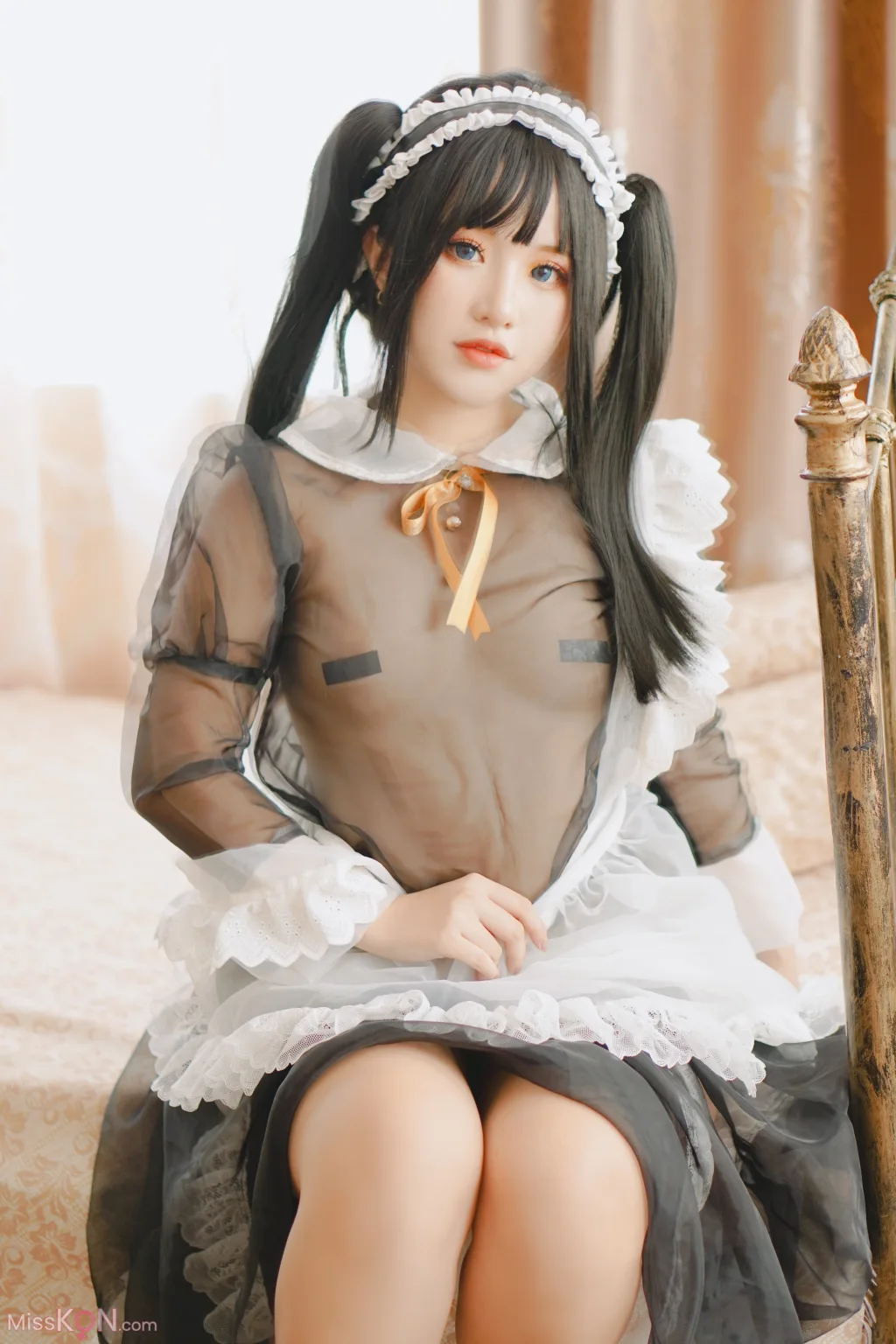 Coser@Chono Black_ Transparent Maid