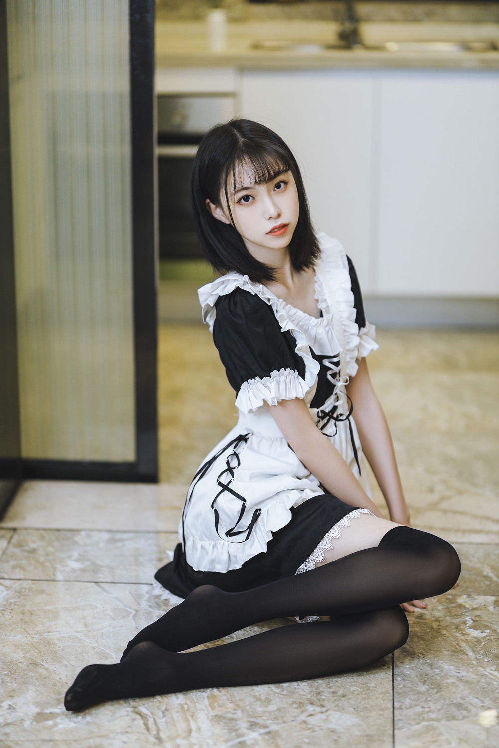 Cosplay 许岚LAN – 短裙女仆 7 Cosplay 许岚LAN – 短裙女仆