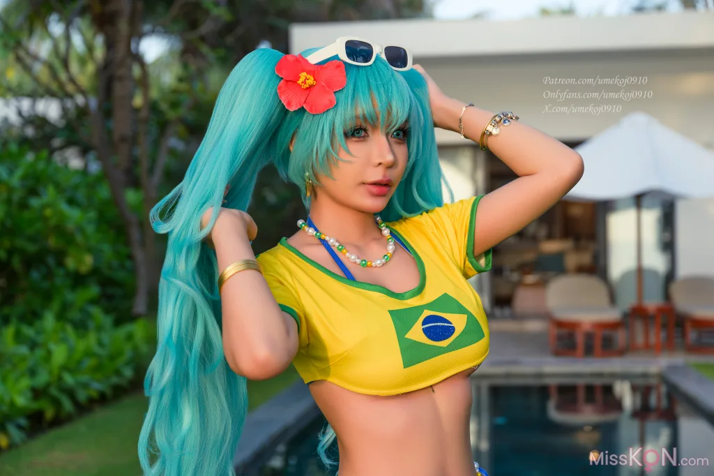 Coser@UmekoJ_ Miku Brazilian