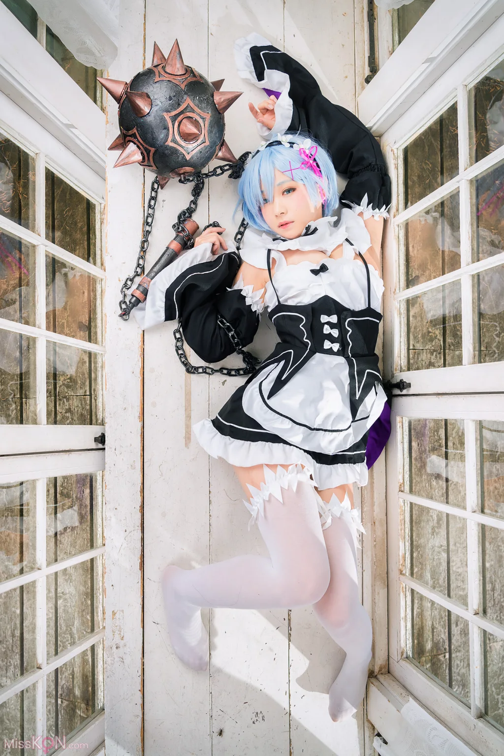 Coser@Kurumi (クルミ)_ 戦うメイドの休憩日 18 Coser@Kurumi (クルミ)_ 戦うメイドの休憩日