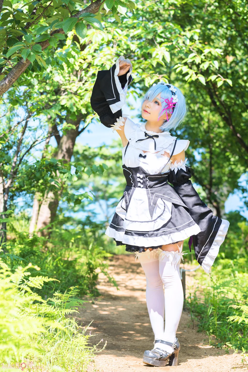 Coser@Kurumi (クルミ)_ 戦うメイドの休憩日 36 Coser@Kurumi (クルミ)_ 戦うメイドの休憩日