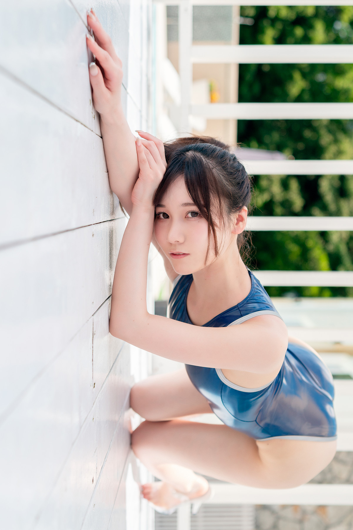 Kenken けんけんぱ, デジタル写真集 夕阳西下 竞泳泳装 Set.02