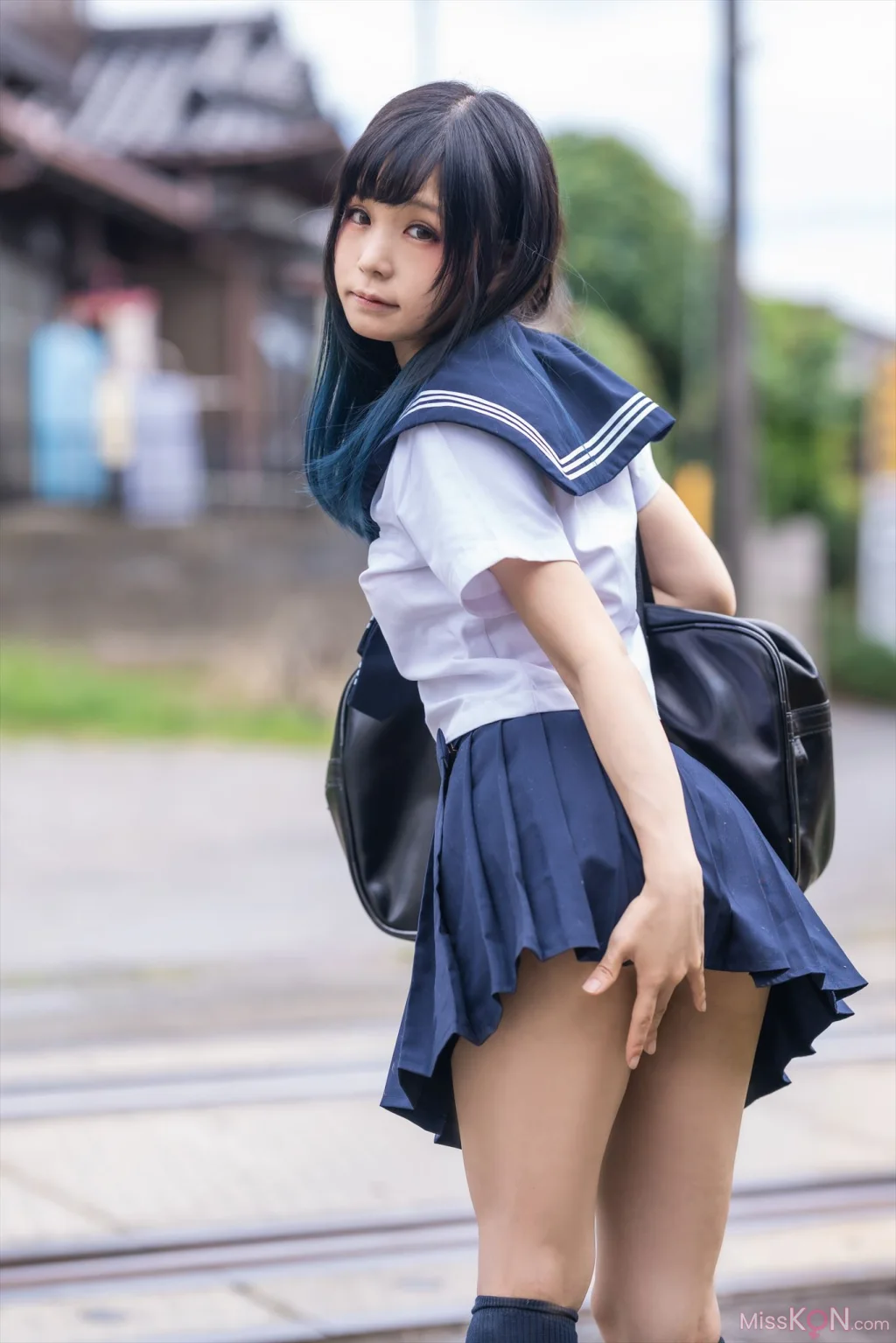 Coser@Kurumi (クルミ)_ 放課後制服デート ~僕の彼女は童顔ロリ~ 45 Coser@Kurumi (クルミ)_ 放課後制服デート ~僕の彼女は童顔ロリ~