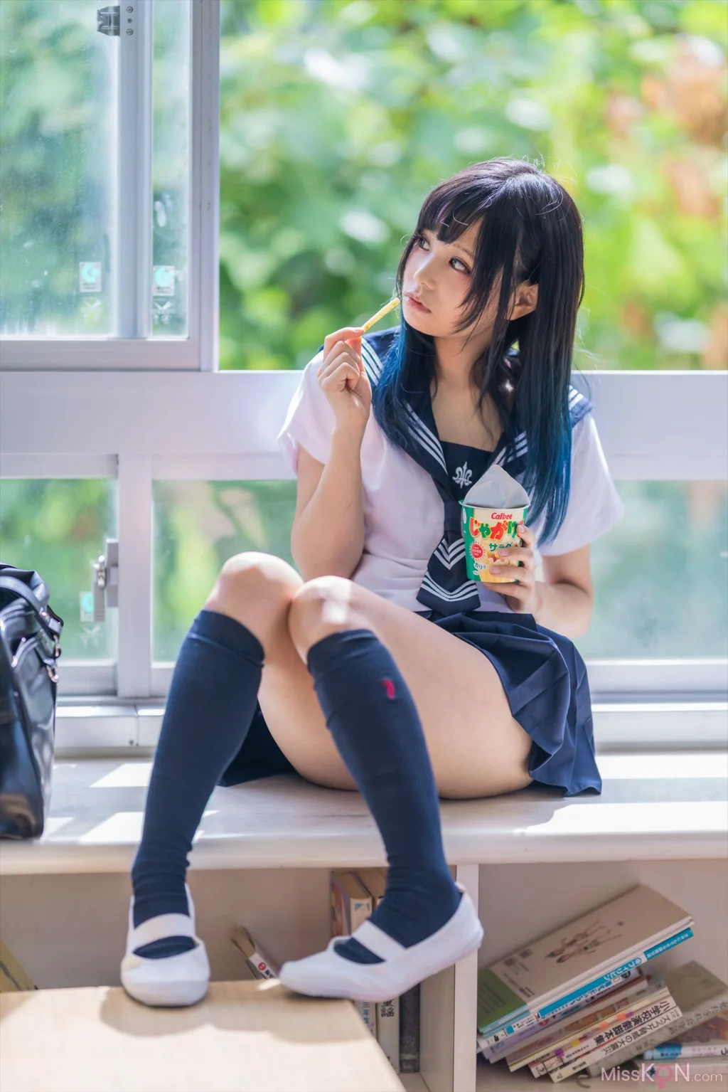 Coser@Kurumi (クルミ)_ 放課後制服デート ~僕の彼女は童顔ロリ~ 8 Coser@Kurumi (クルミ)_ 放課後制服デート ~僕の彼女は童顔ロリ~