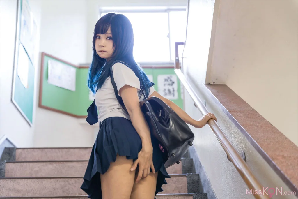 Coser@Kurumi (クルミ)_ 放課後制服デート ~僕の彼女は童顔ロリ~ 11 Coser@Kurumi (クルミ)_ 放課後制服デート ~僕の彼女は童顔ロリ~