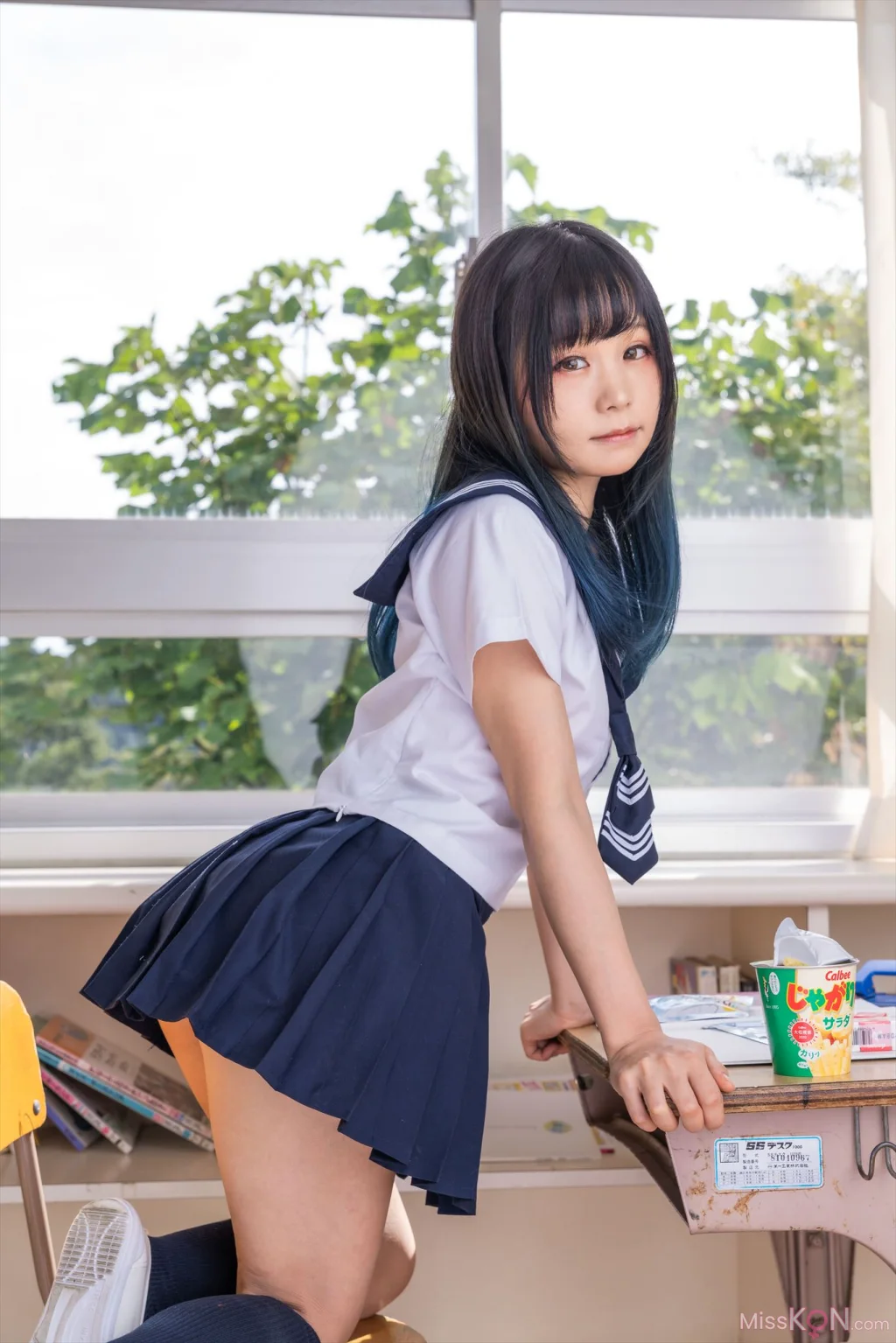 Coser@Kurumi (クルミ)_ 放課後制服デート ~僕の彼女は童顔ロリ~ 19 Coser@Kurumi (クルミ)_ 放課後制服デート ~僕の彼女は童顔ロリ~