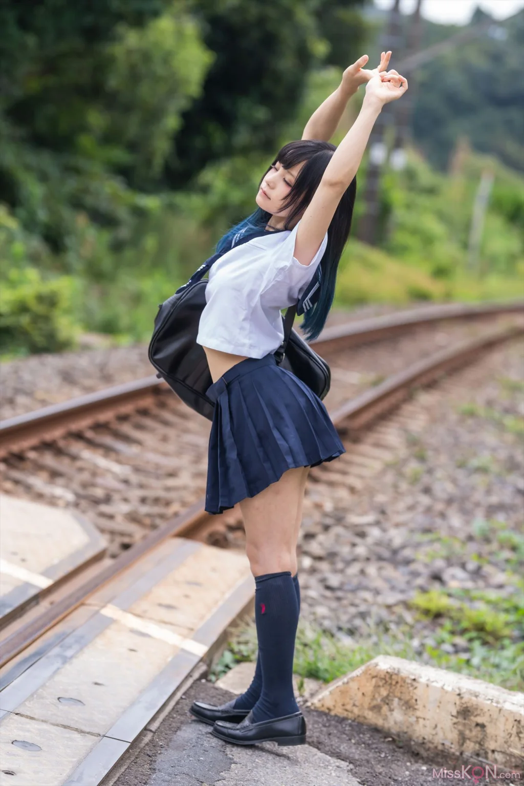 Coser@Kurumi (クルミ)_ 放課後制服デート ~僕の彼女は童顔ロリ~ 47 Coser@Kurumi (クルミ)_ 放課後制服デート ~僕の彼女は童顔ロリ~