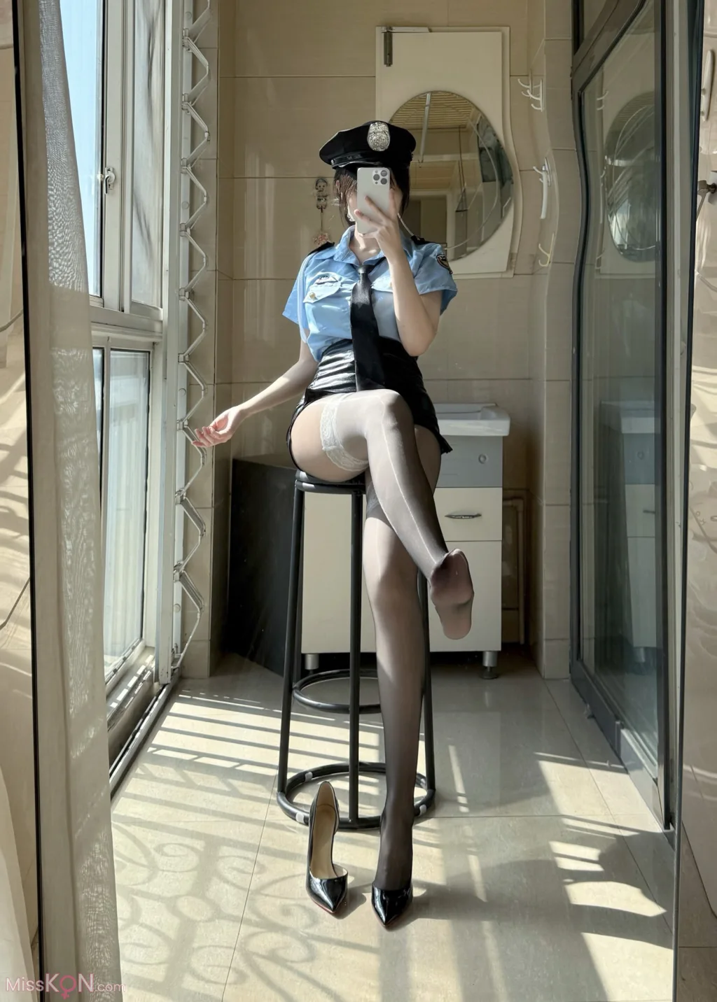 Coser@不可爱羚_ 高价定制 女警制服