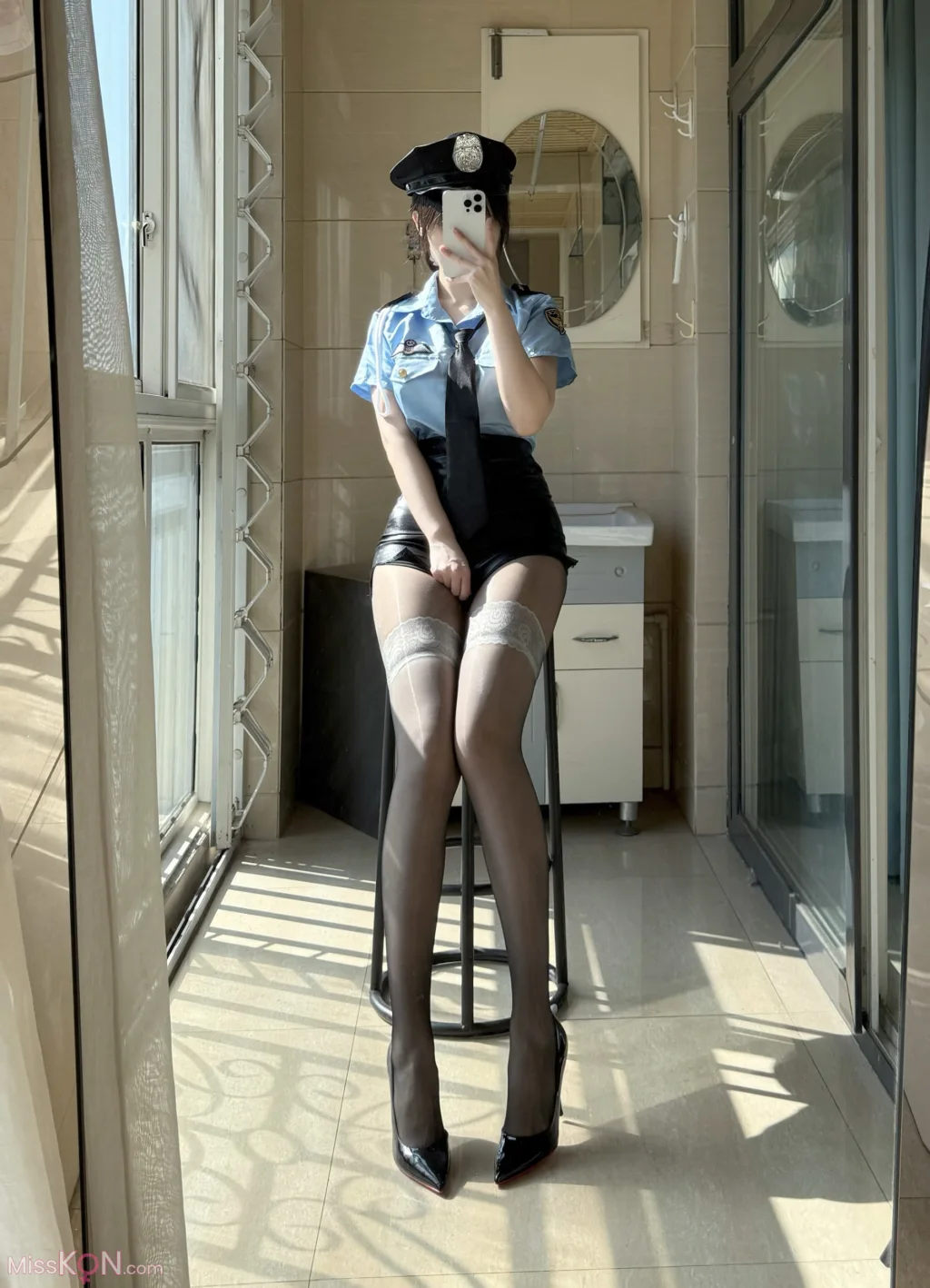 Coser@不可爱羚_ 高价定制 女警制服