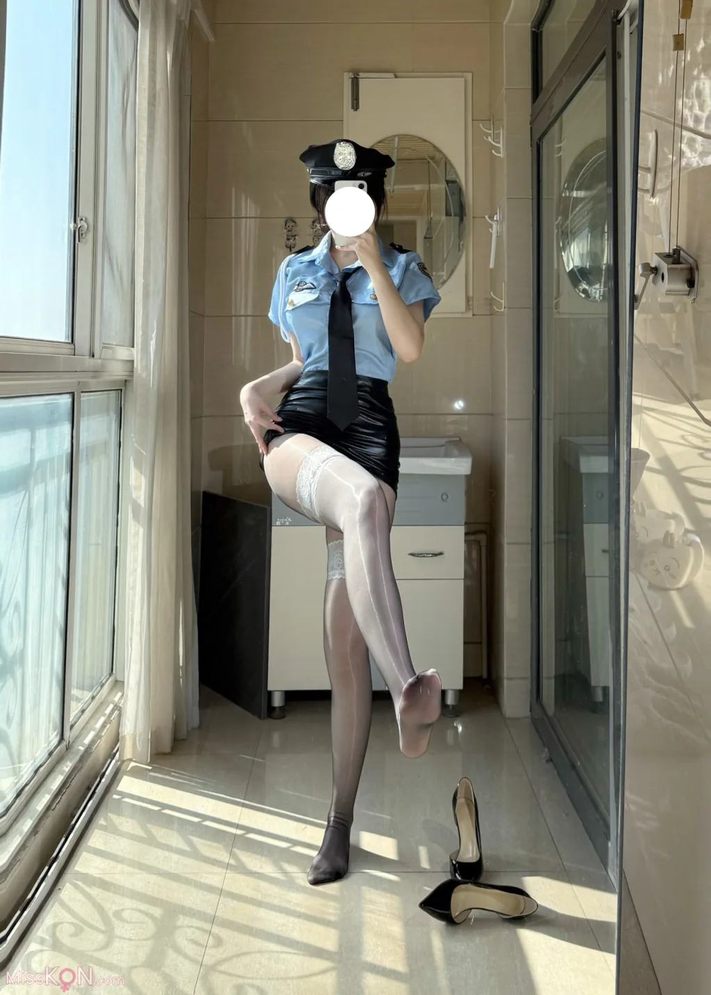 Coser@不可爱羚_ 高价定制 女警制服