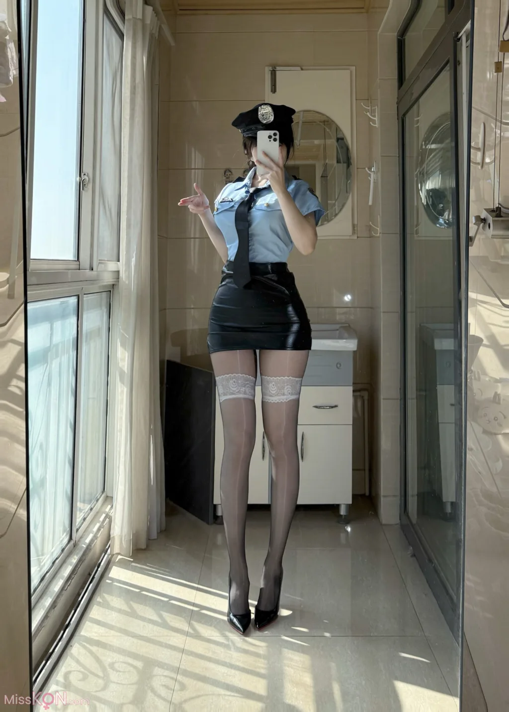 Coser@不可爱羚_ 高价定制 女警制服