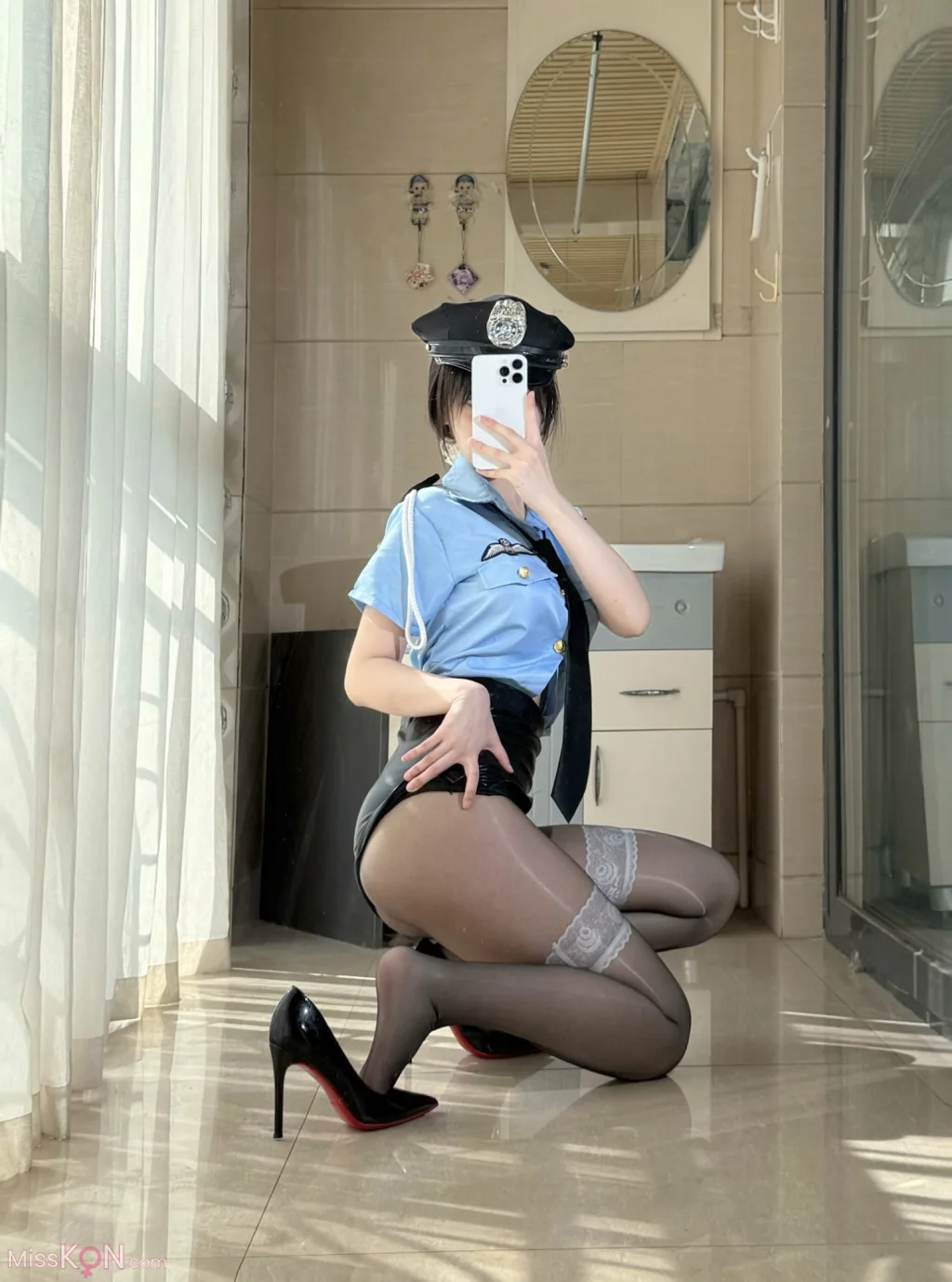 Coser@不可爱羚_ 高价定制 女警制服