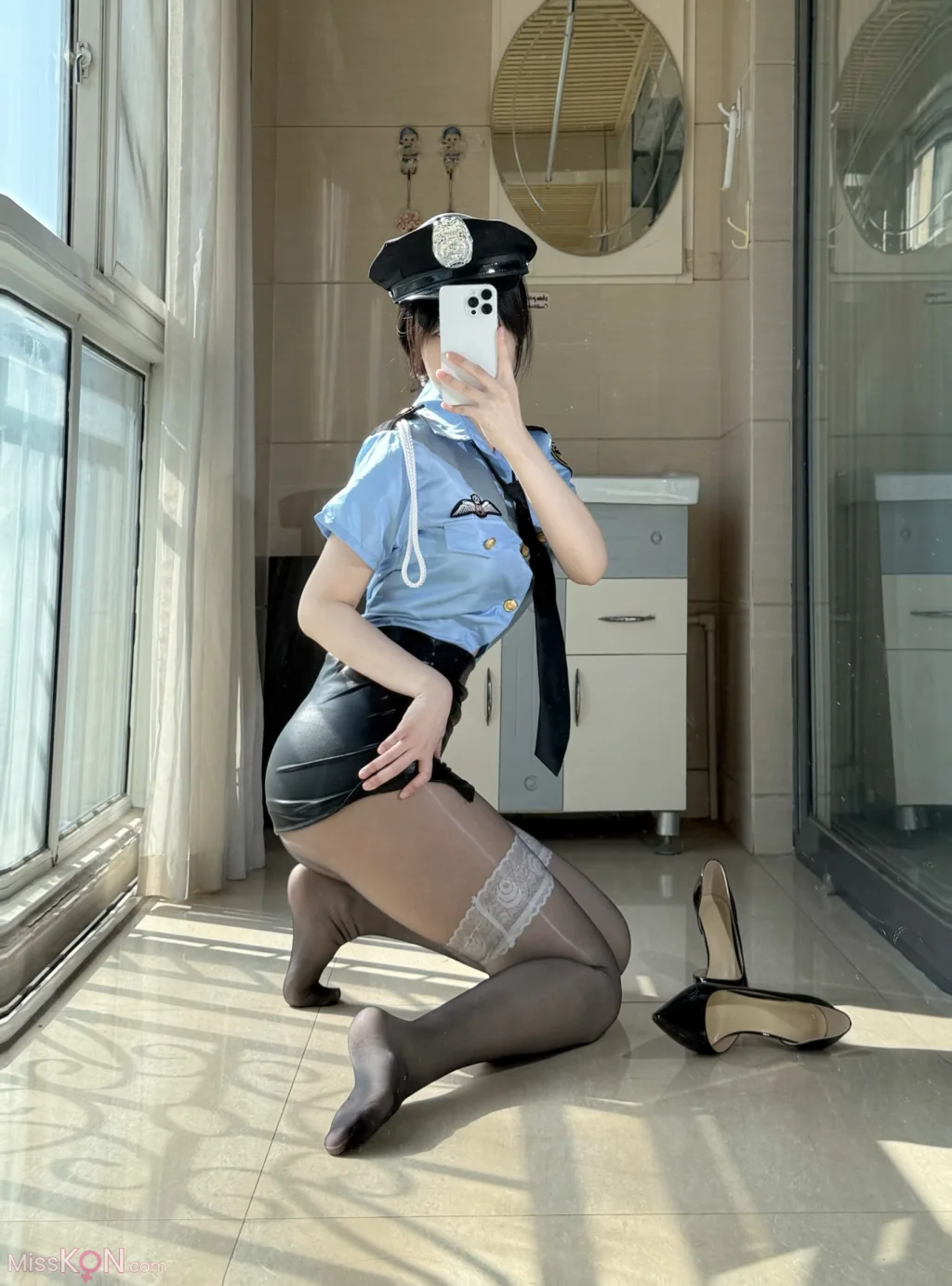 Coser@不可爱羚_ 高价定制 女警制服