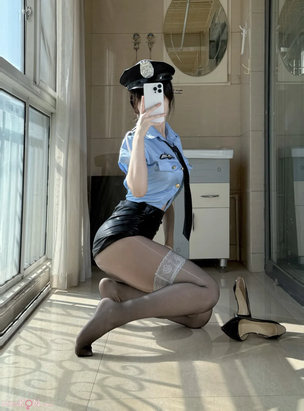 Coser@不可爱羚_ 高价定制 女警制服