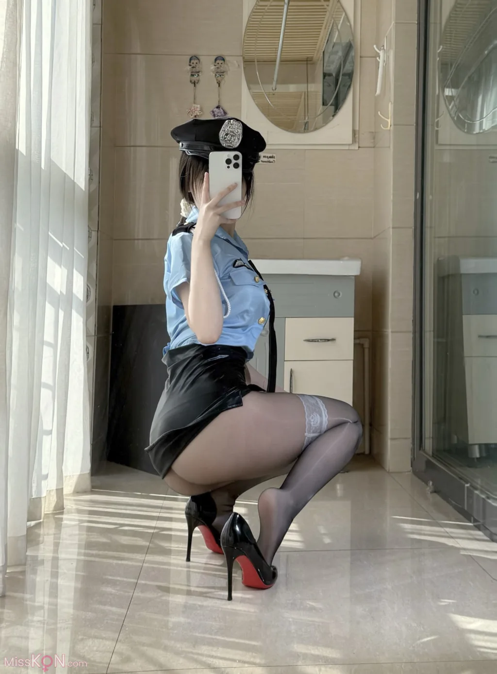 Coser@不可爱羚_ 高价定制 女警制服