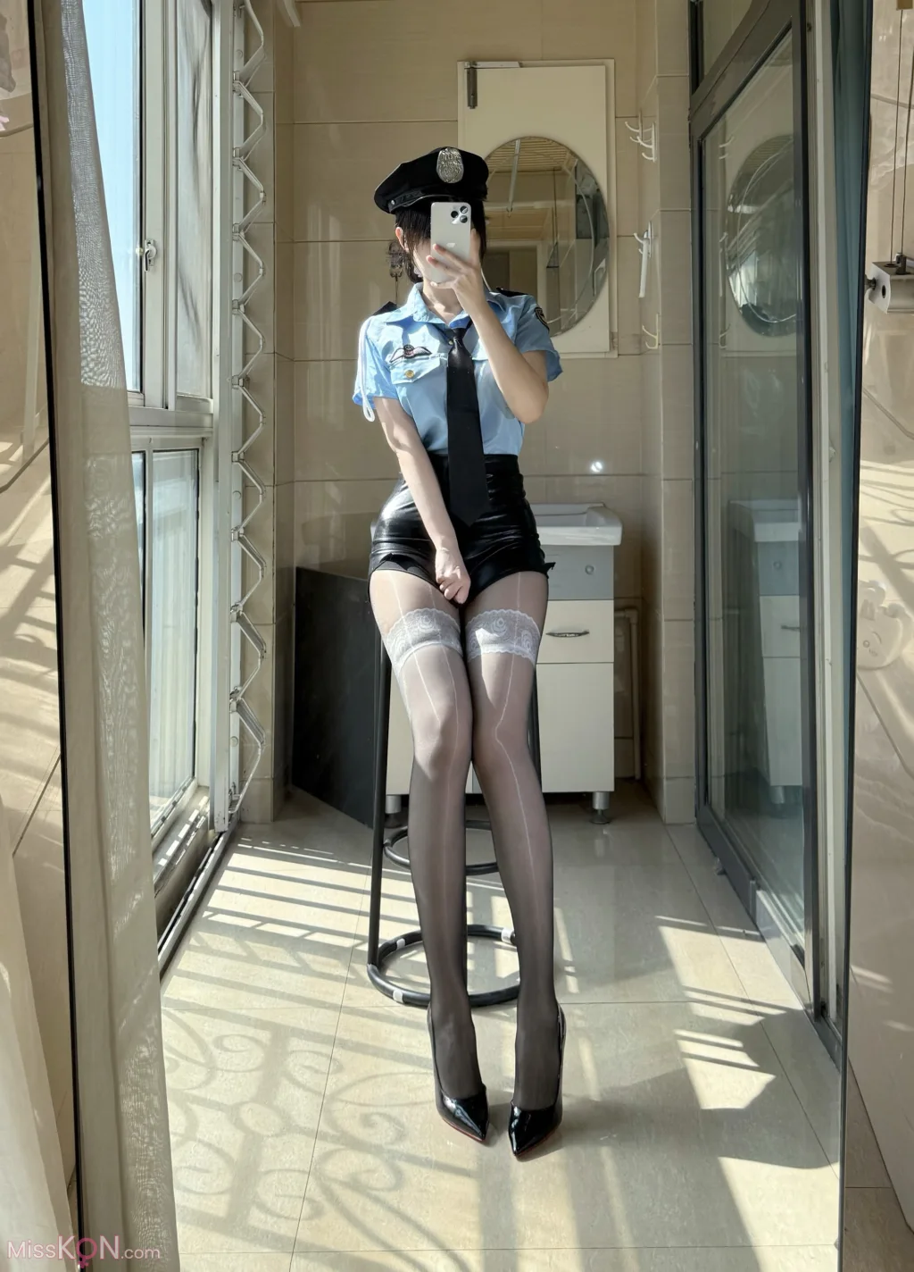 Coser@不可爱羚_ 高价定制 女警制服