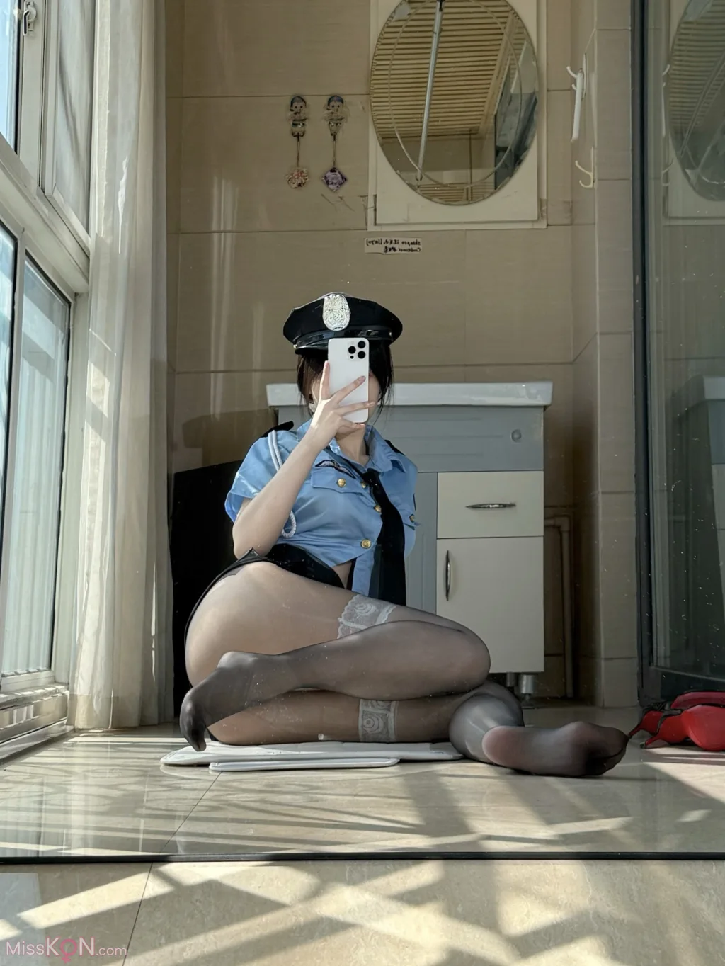 Coser@不可爱羚_ 高价定制 女警制服